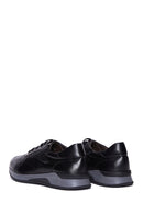 Men's Black Leather Sneaker | Derimod