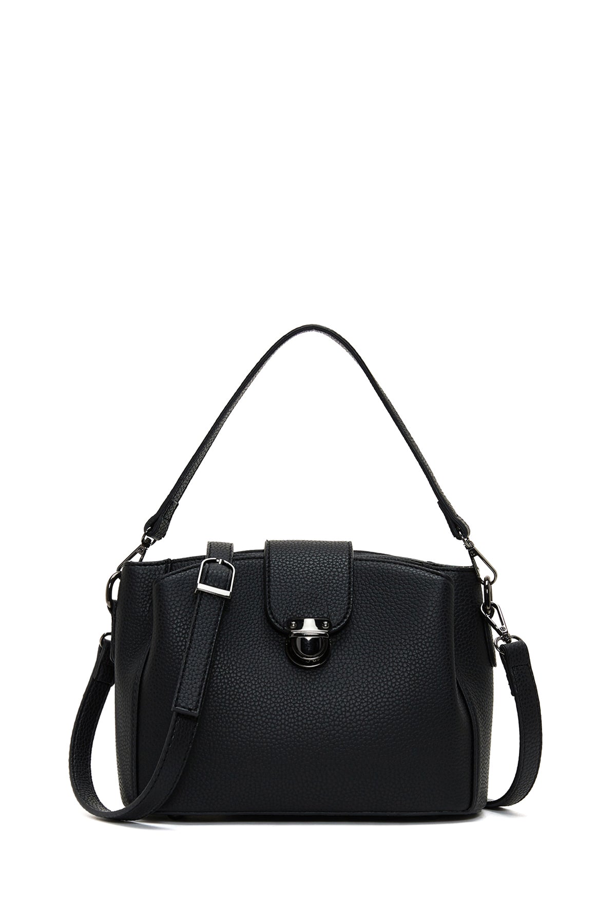 Women's Black Long Strap Crossbody Bag 23WBD2101FT | Derimod