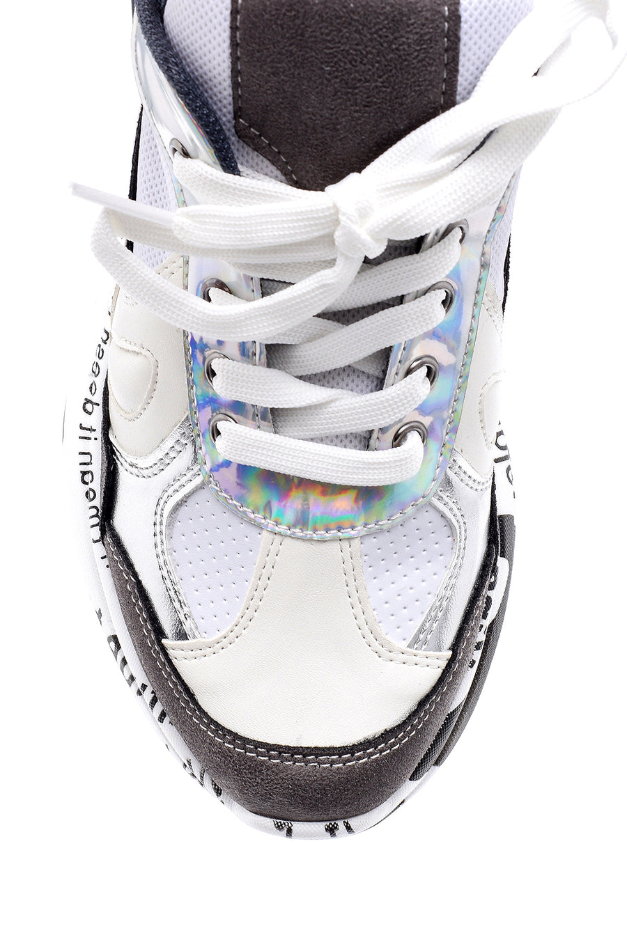 Women's Patterned Leather Sneaker