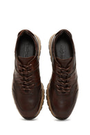 Men's Brown Leather Sneaker | Derimod