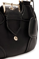 Women's Black Long Strap Mini Shoulder Bag | Derimod