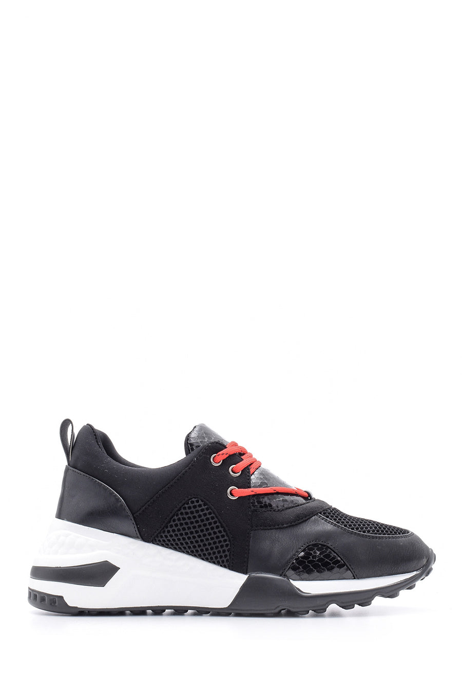 Women's Snake Pattern Detailed Sneaker 19WFD108114 | Derimod