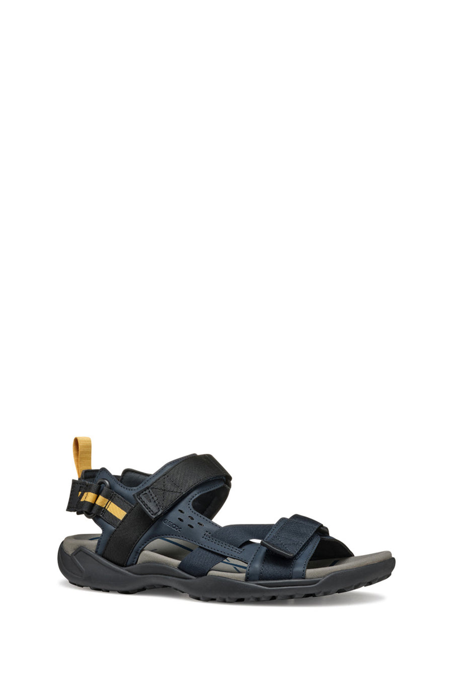 Geox Erkek Lacivert U Terreno + Grip B Te + Nbk Sy Çift Bantlı Kumaş Sandalet