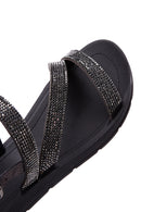 Women's Black Ankle Strap Sandals | Derimod