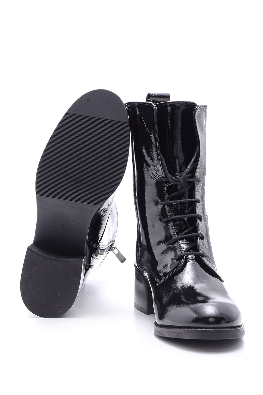 Women's Patent Leather Boots