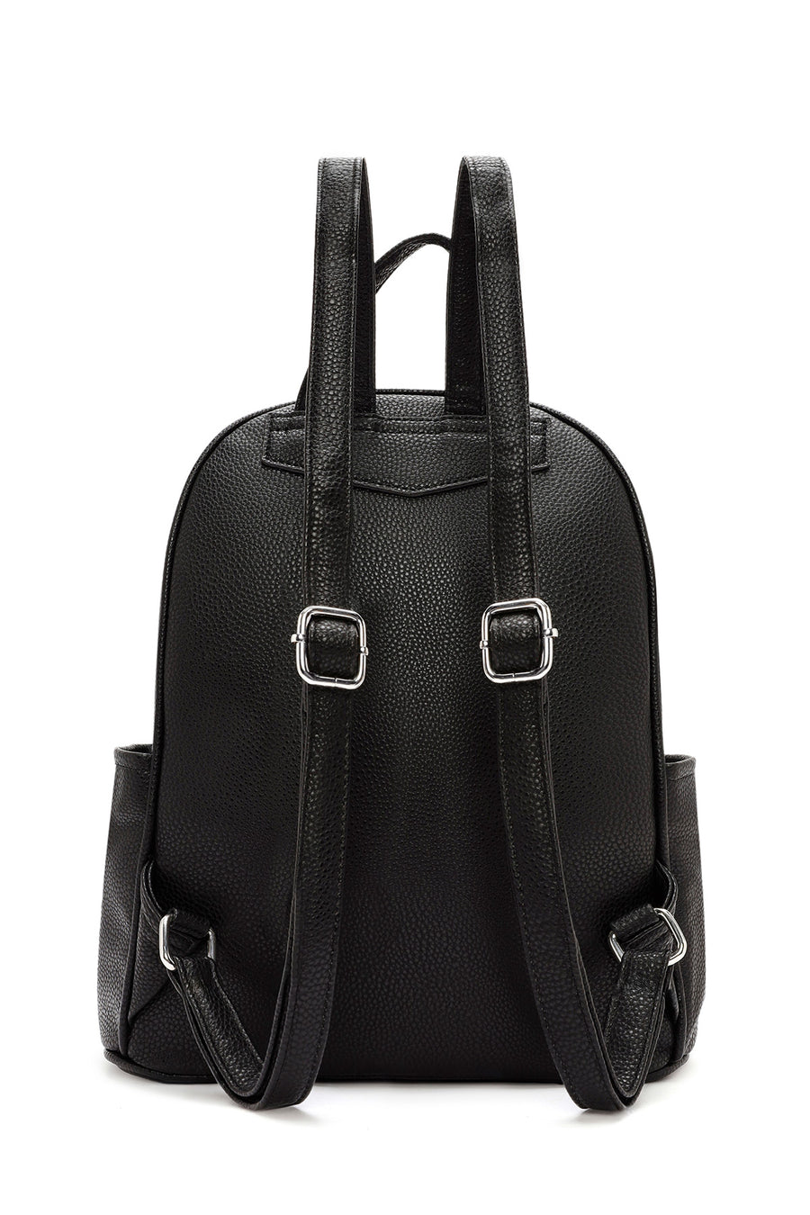 Women's Black Casual Backpack
