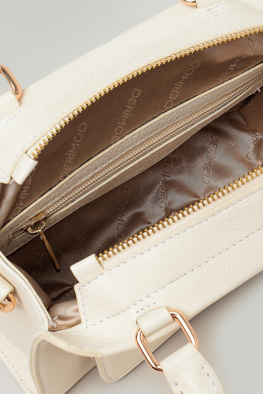 Ecru Women's Leather Handbag