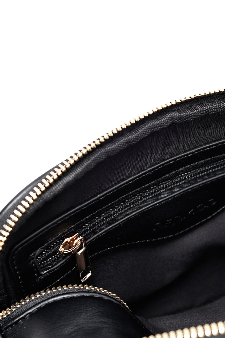 Woman Black Patterned Crossbody Bag