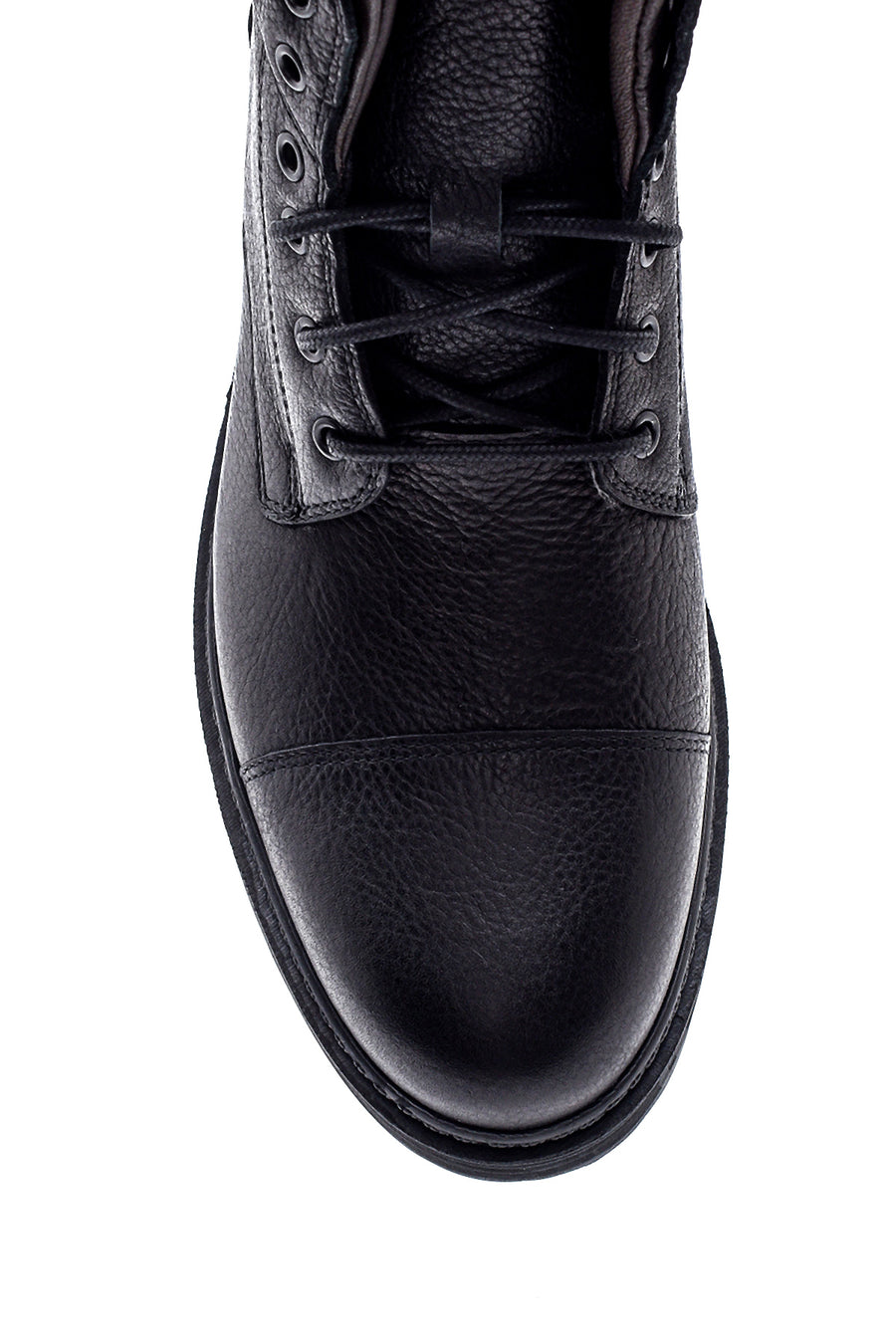 Men's Black Leather Classic Boots