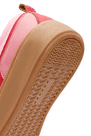 ACBC x Derimod Women's Pink Lace-Up Suede Sneakers | Derimod