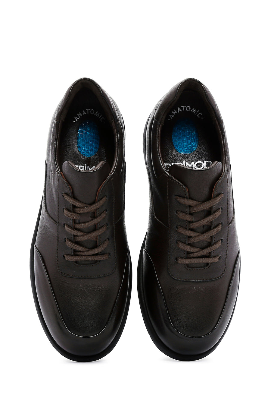 Men's Brown Leather Sneaker