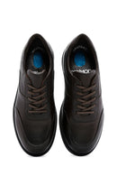 Men's Brown Leather Sneaker | Derimod