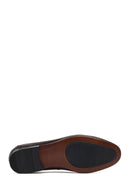 Derimod Black Male Brown Leather Classic Loafer | Derimod