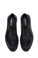 Men's Black Lace-up Leather Casual Shoes | Derimod