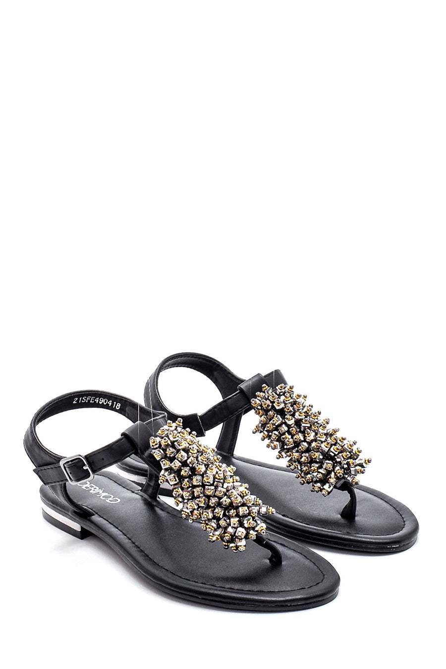 Women's Bead Detailed Sandals