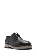 Men's Black Lace-up Leather Casual Shoes | Derimod