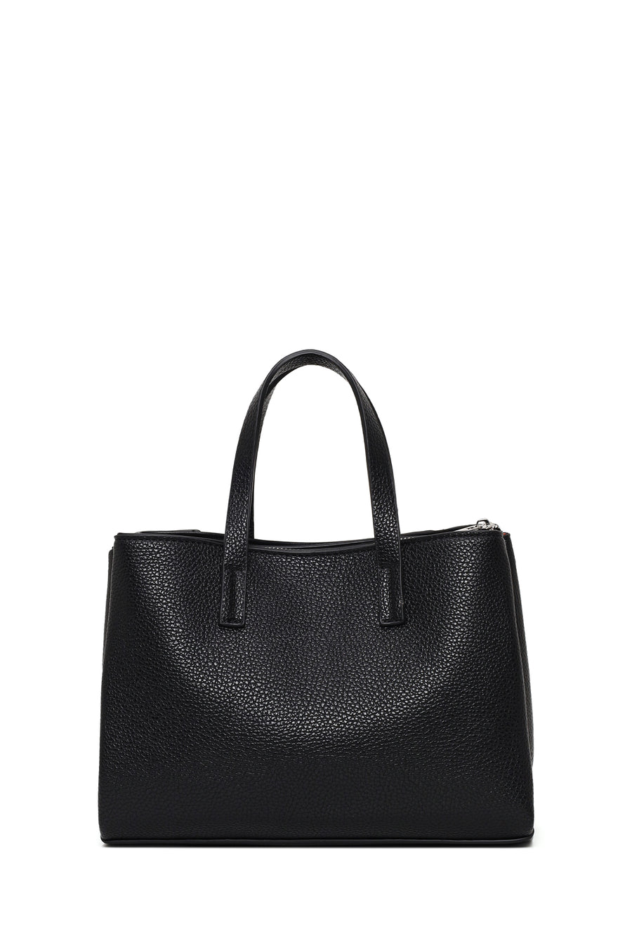 Woman Black Long-Strap Shoulder Bag