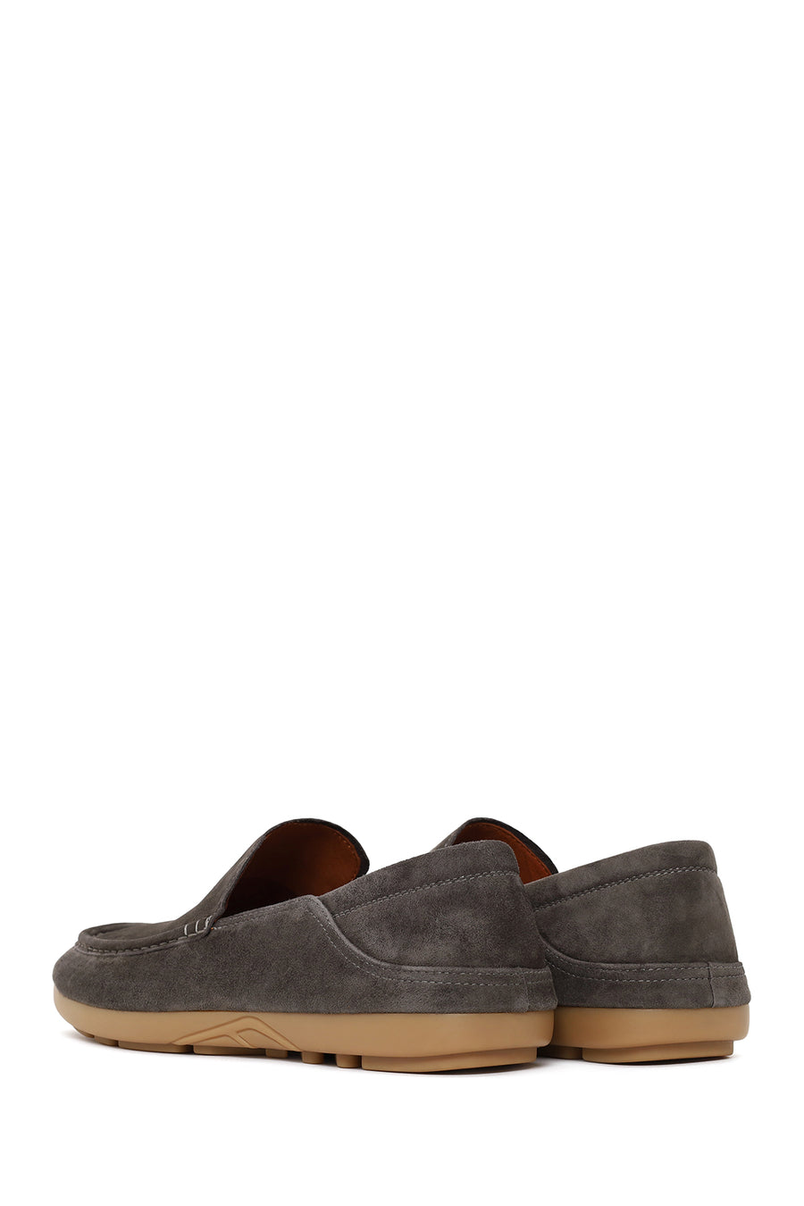 Male Anthracite Suede Leather Loafer