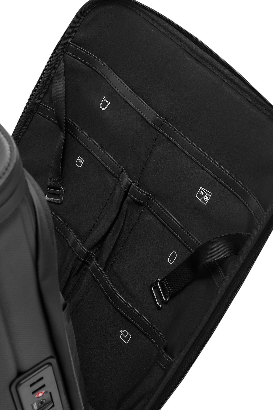 D-Pack Unisex Siyah Kabin Boy Valiz