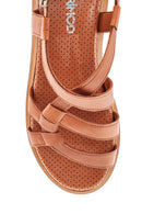 Women's Leather Comfort Sandals | Derimod