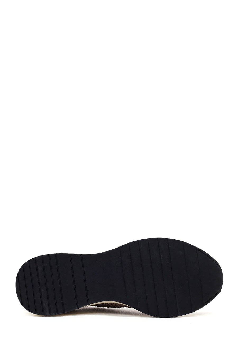 Derimod Zero Women's Mink Zippered Platform Fabric Sneaker
