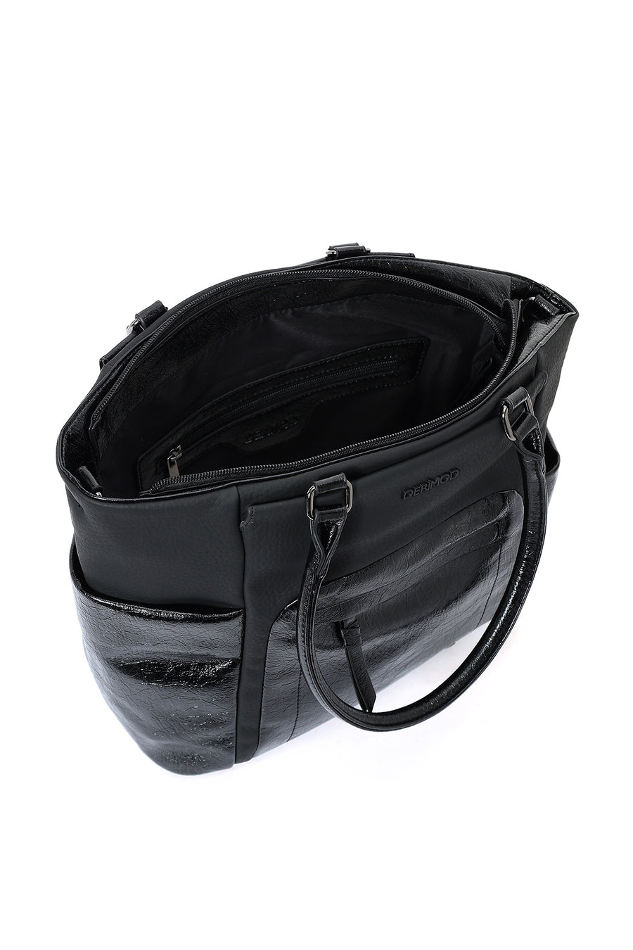 Women's Black Long Strap Shoulder Bag