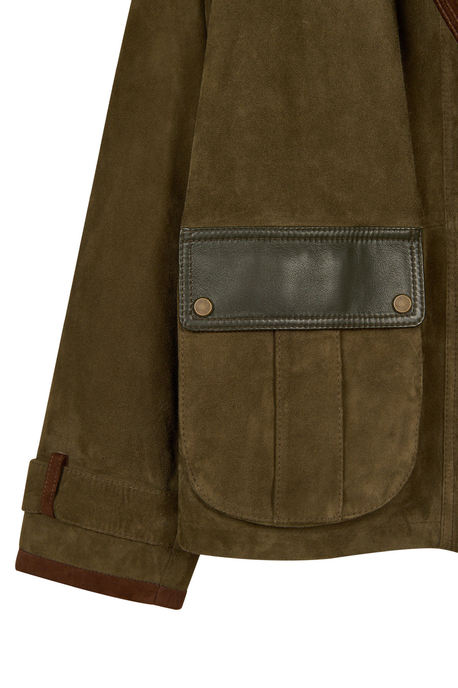 Liberty Woman Khaki Suede Jacket