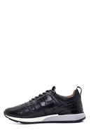 Erkek Deri Desenli Sneaker | Derimod