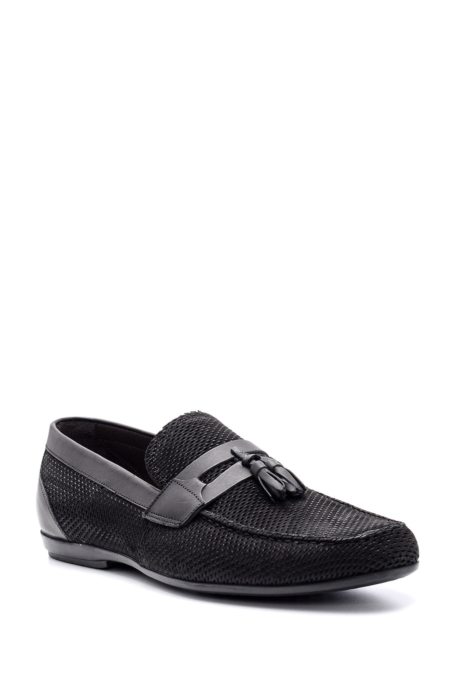 Erkek Püskül Detaylı Nubuk Loafer