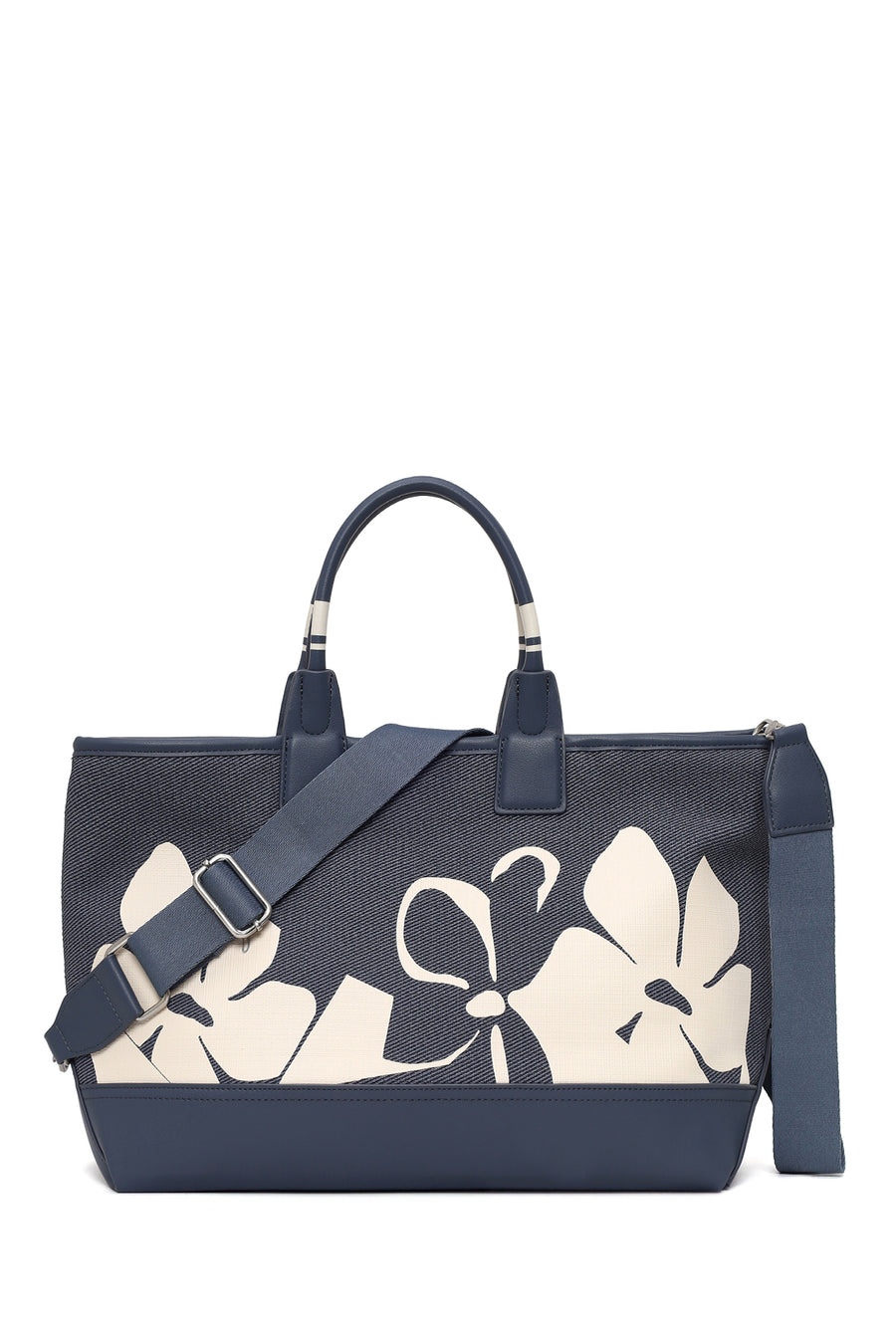 Woman Blue Long Strap Printed Shoulder Bag 26SBD253226 | Derimod