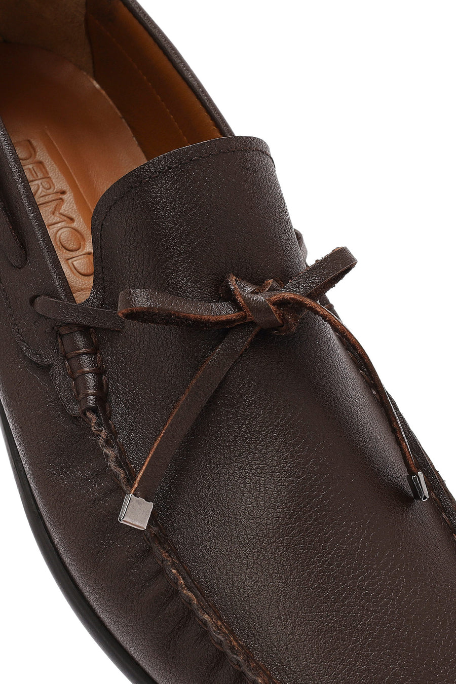 Men's Brown Tassel Leather Loafer