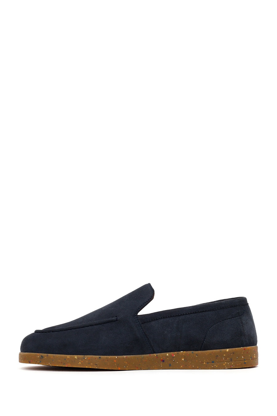 Male Navy Suede Loafer