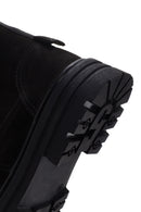 Men's Black Casual Nubuck Leather Boots | Derimod