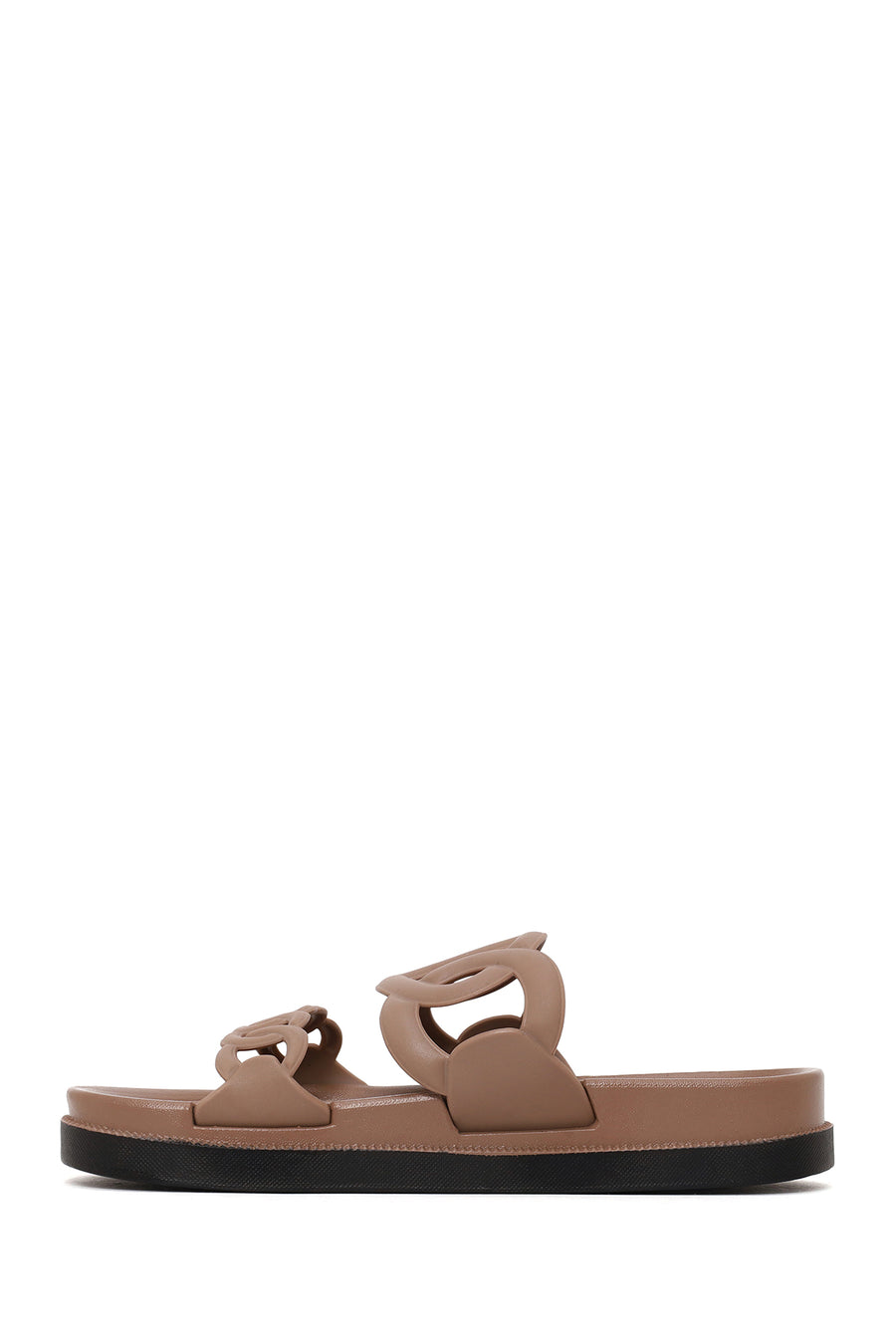 Woman Mink Jelly Slipper