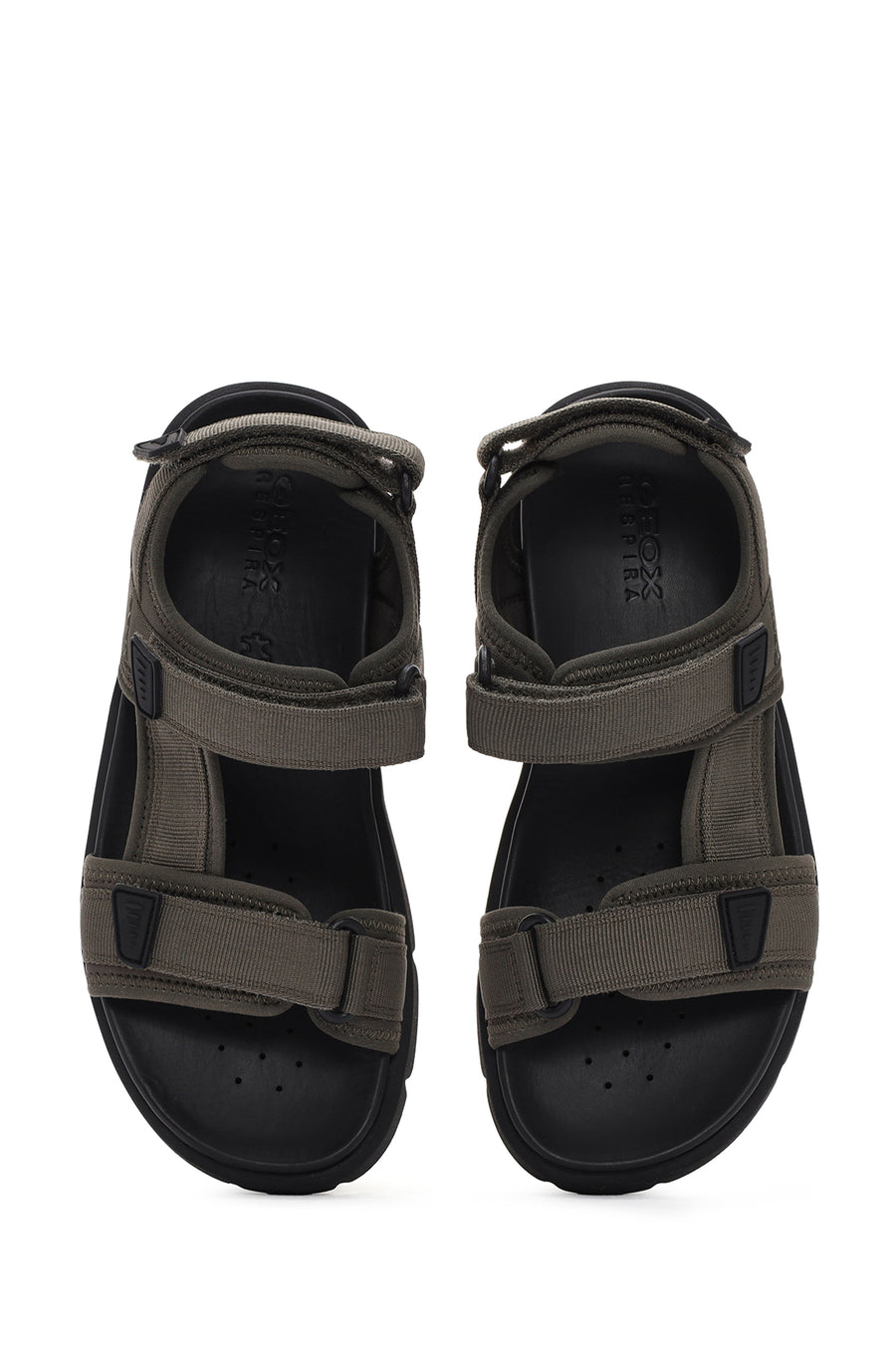Geox Erkek Yeşil Xand 2s Kumaş Sandalet