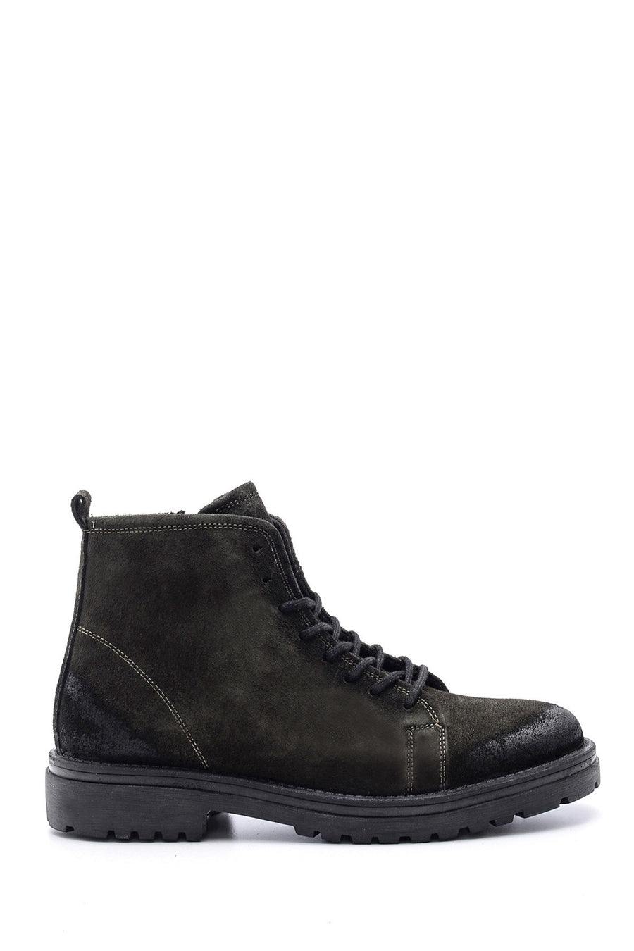 Men's Suede Leather Boots 19WFD321510 | Derimod