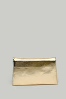 Gold Women's Portfolio with Chain Strap | Derimod