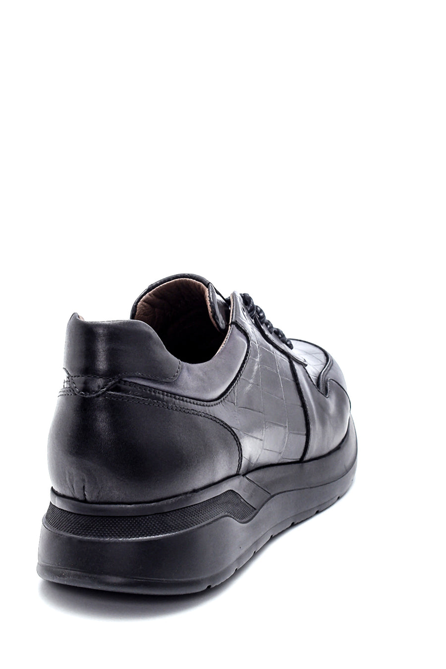 Men's Leather Crocodile Patterned Sneaker