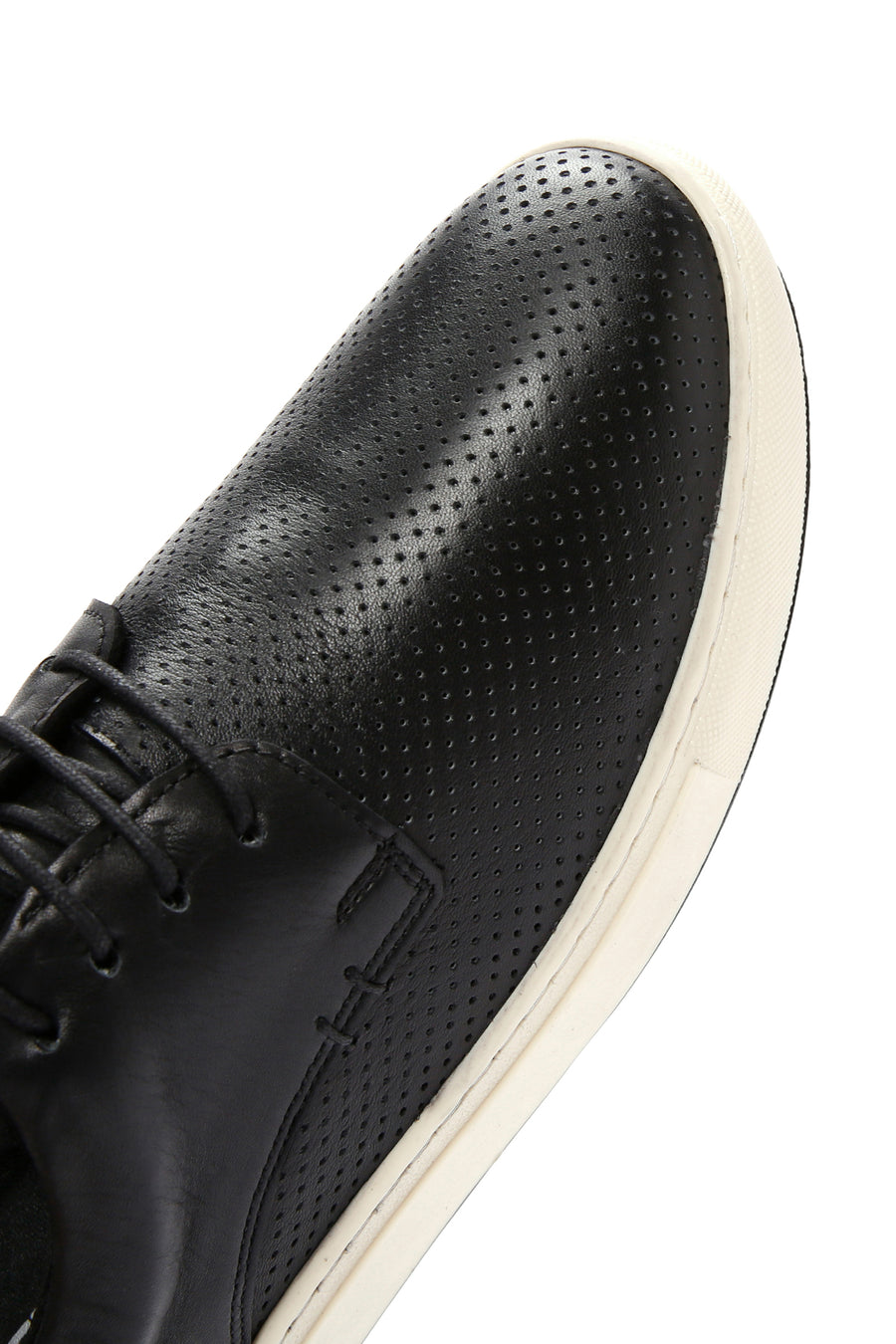 Men's Black Leather Casual Shoes