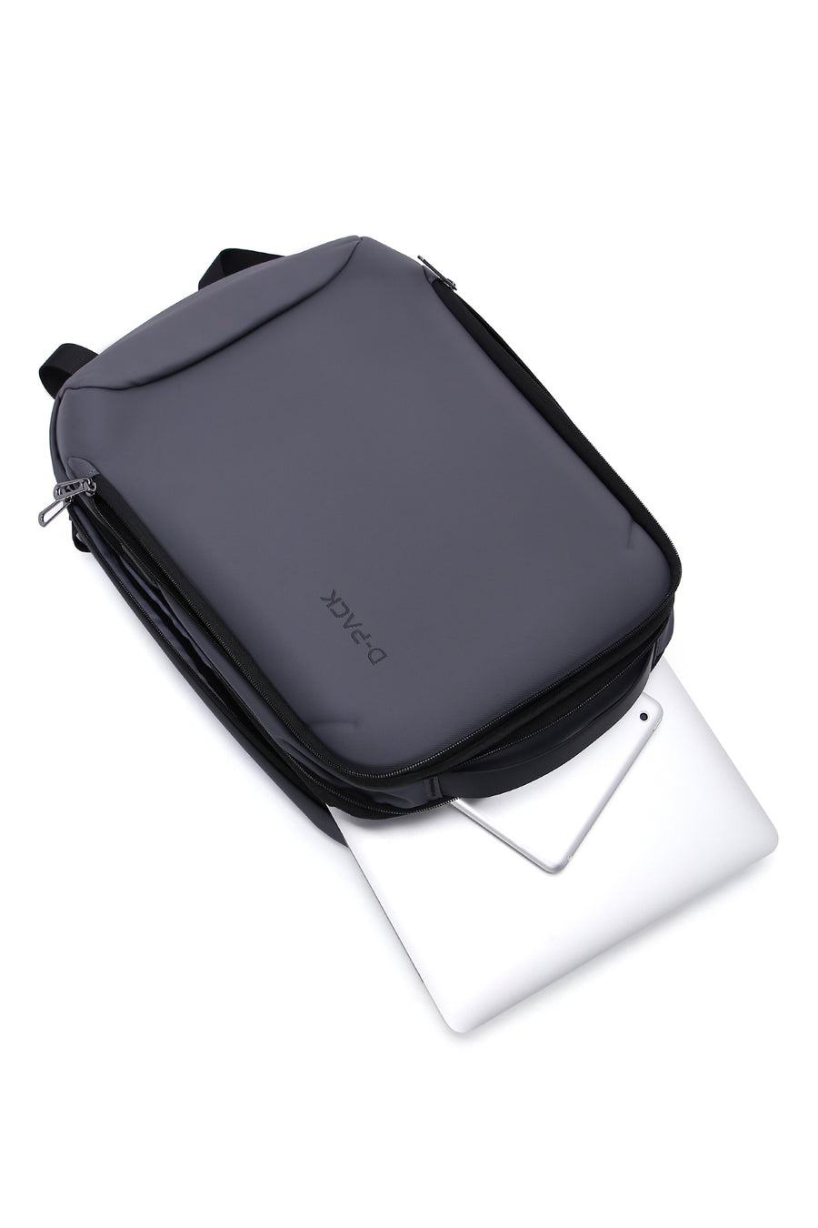 D-Pack Unisex Gri Teknolojik Kumaş Hardcase Sırt Çantası