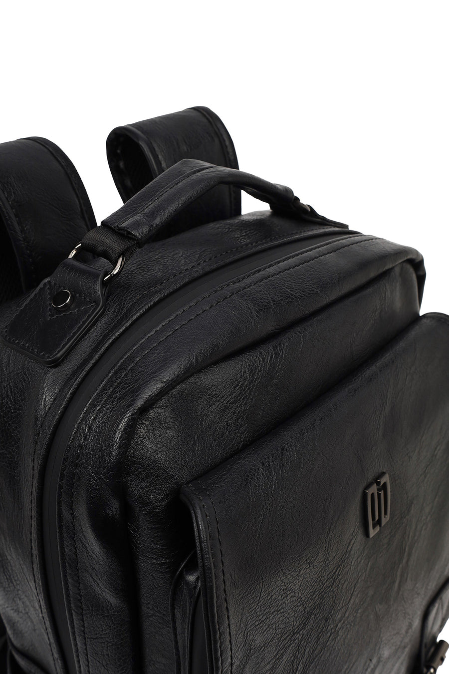 Unisex Black Backpack