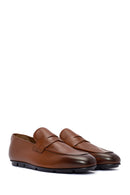 Men's Tan Leather Classic Shoes | Derimod