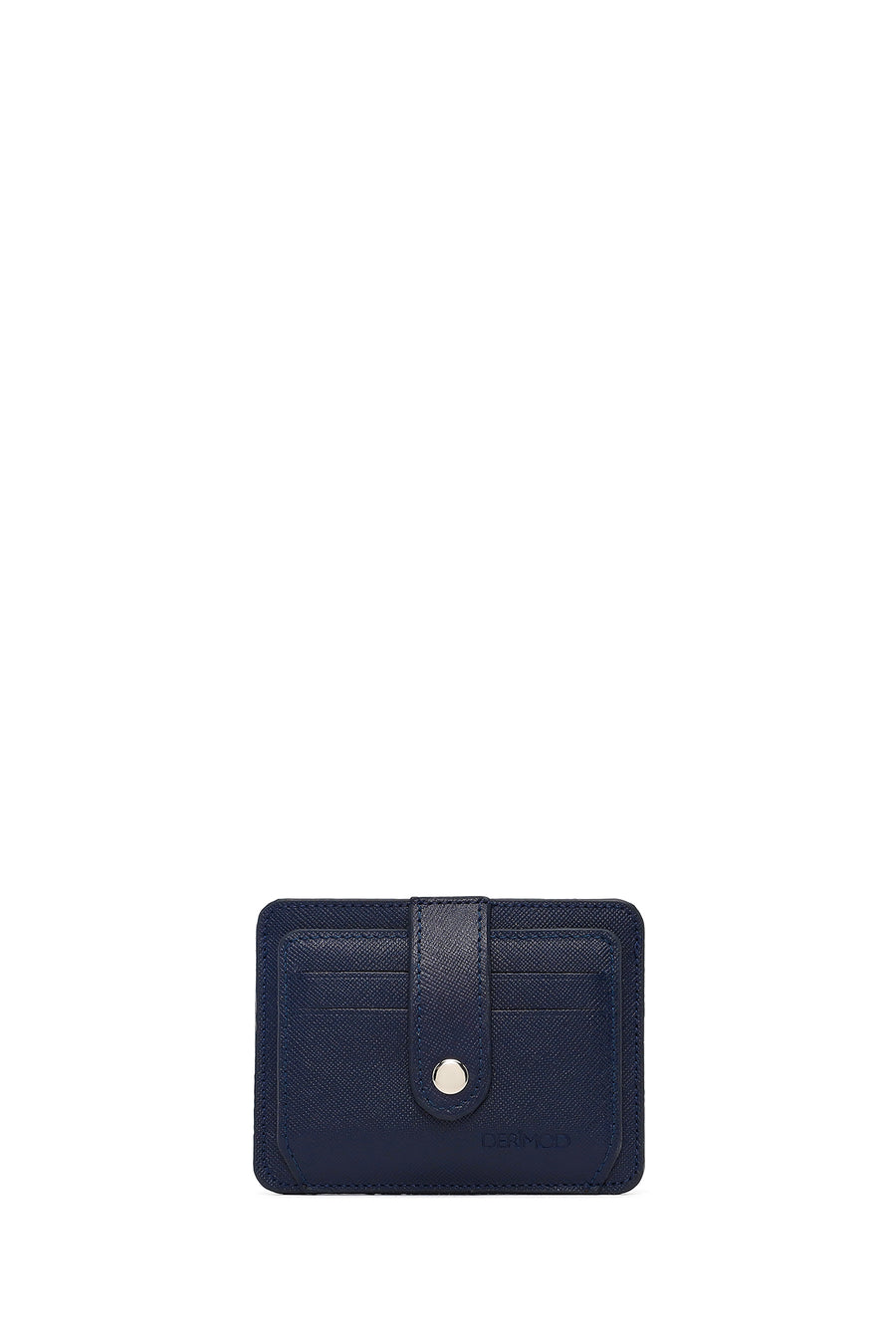 Men's Navy Leather Cardholder 000A2D3073CV | Derimod