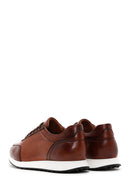 Men's Tan Leather Sneaker | Derimod