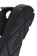 Geox Men's Black Xand 2s Fabric Sandals | Derimod