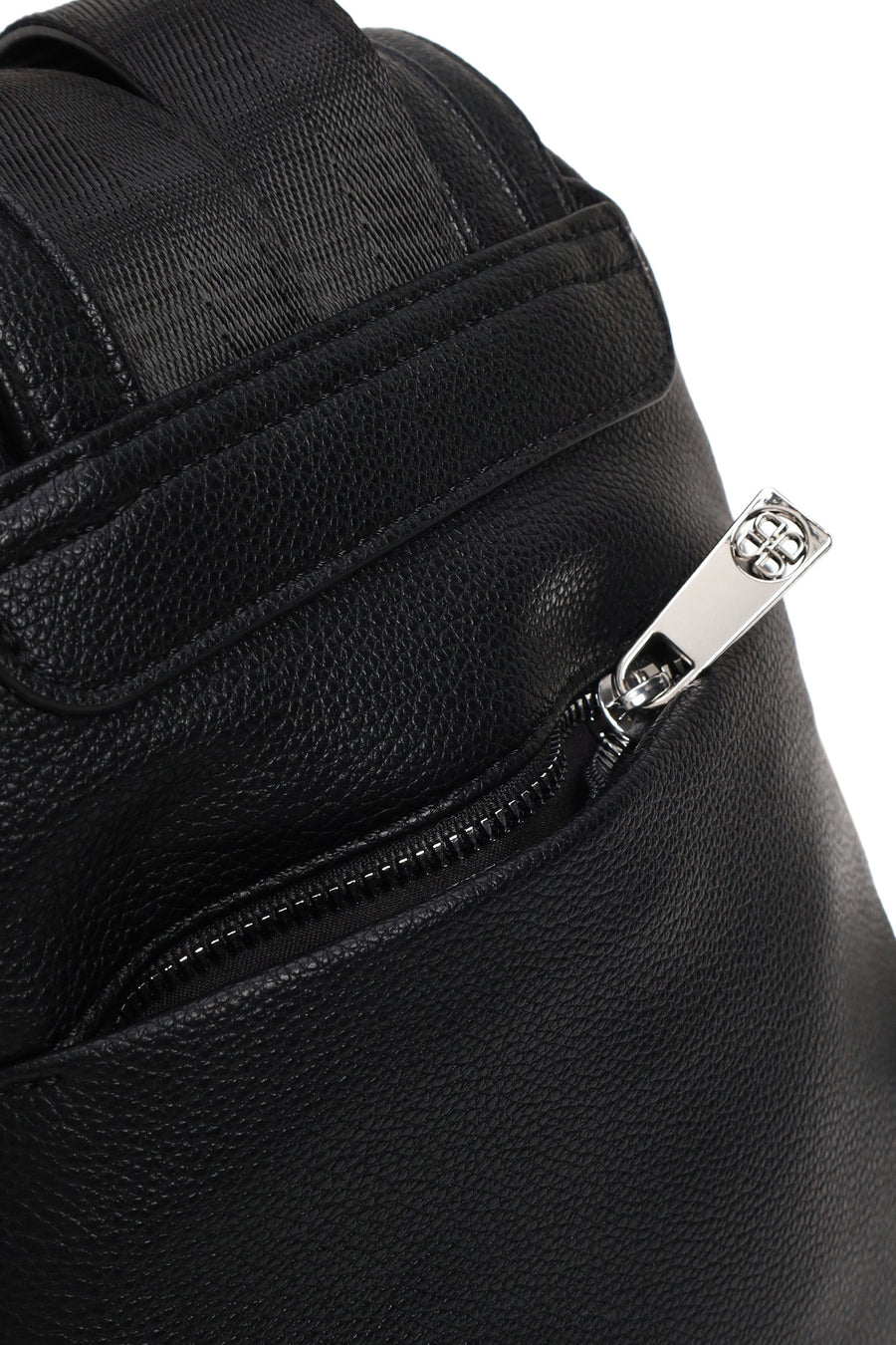 Woman Black Backpack