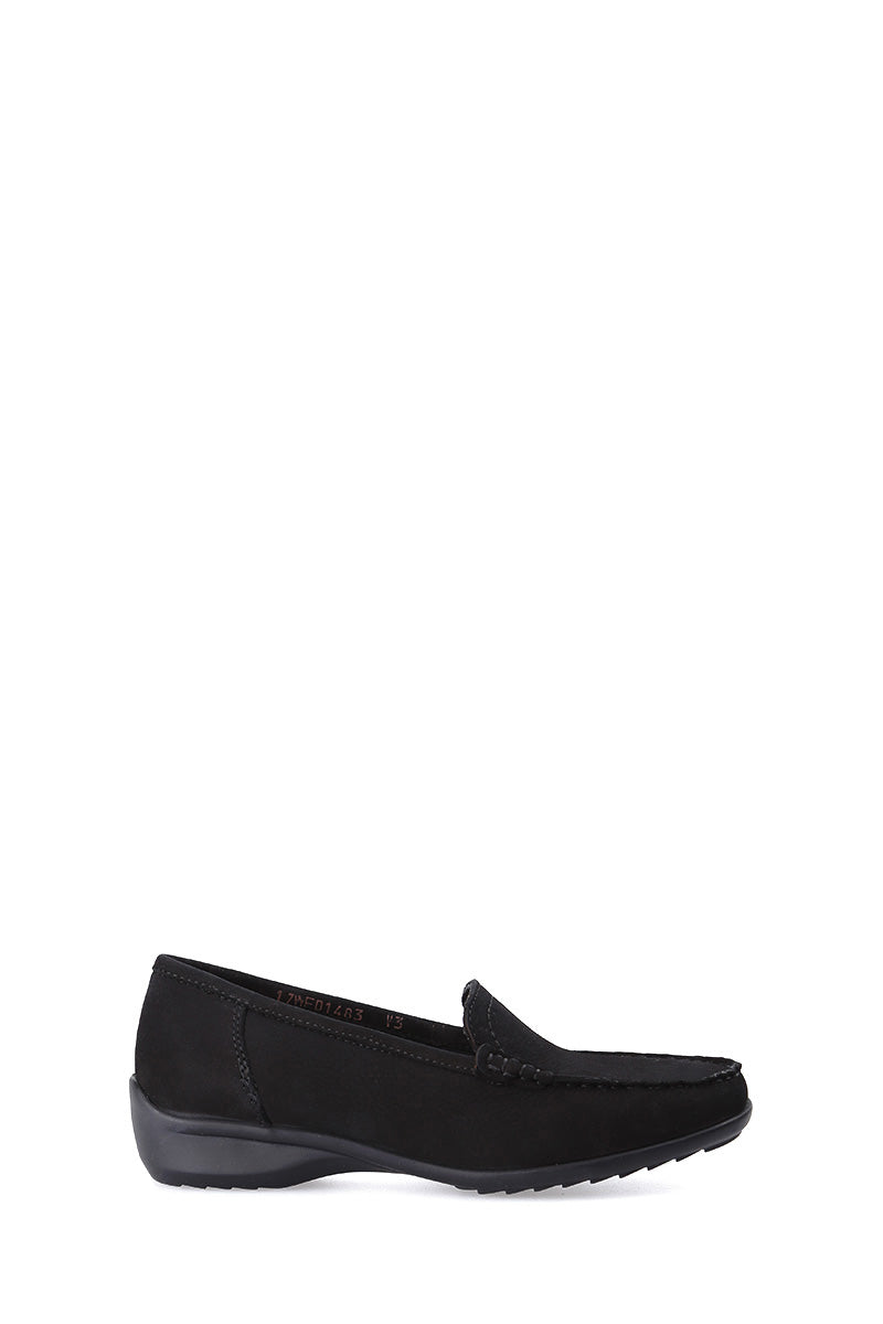 Süet Kadın Deri Loafer