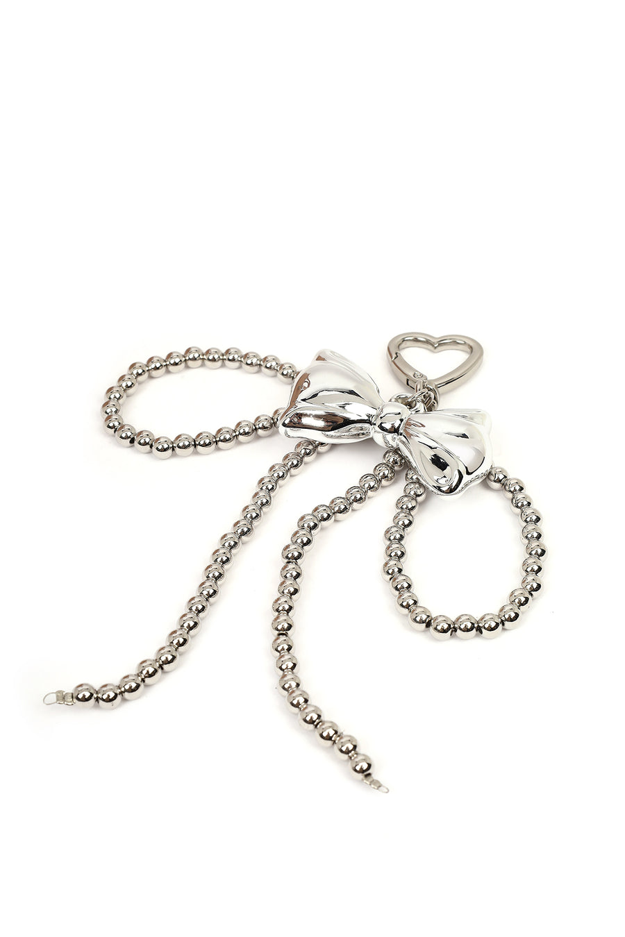 Women's Beige Long Strap Charm Mini Shoulder Bag