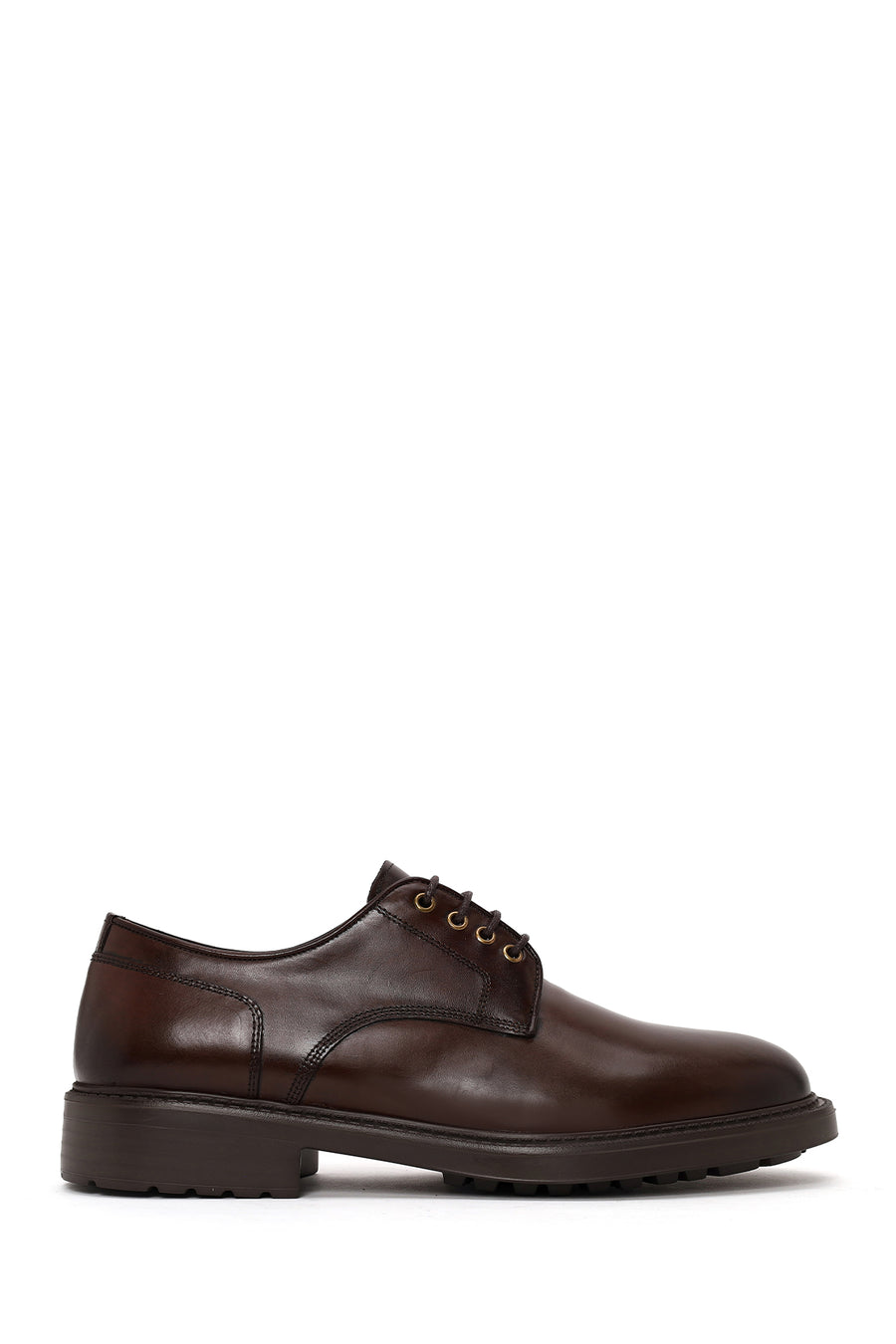 Erkek Kahverengi Bağcıklı Deri Casual Ayakkabı WM730018DV | Derimod