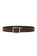 Men's Black Leather Belt | Derimod